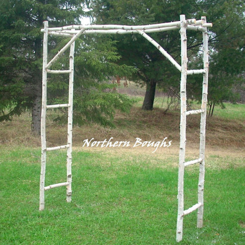 Large Birch Wedding Arch/Arbor Kit - Northern Boughs