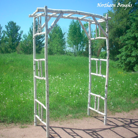 Deluxe Birch Wedding Arch/Arbor Kit - Northern Boughs
